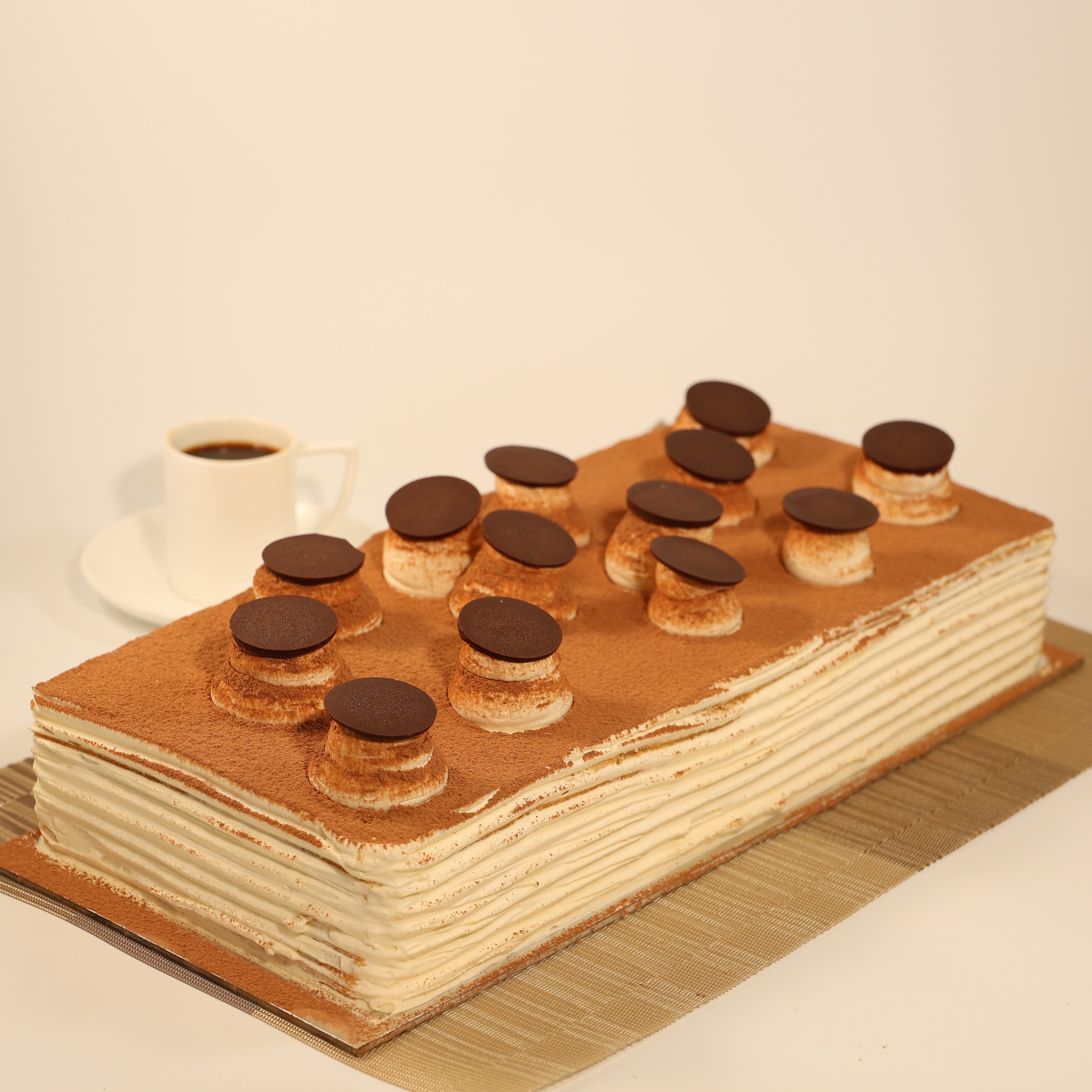 QUARTER TIRAMISU CAKE