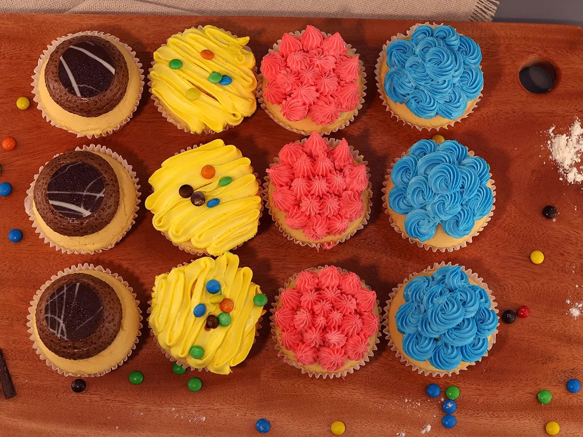 ASSORTED CUPCAKES BOX 12