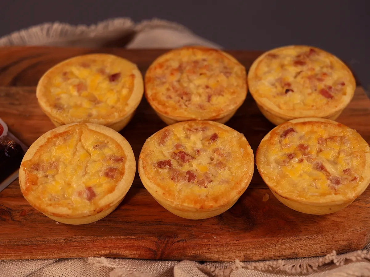 MINI LORRAINE QUICHES BOX 6