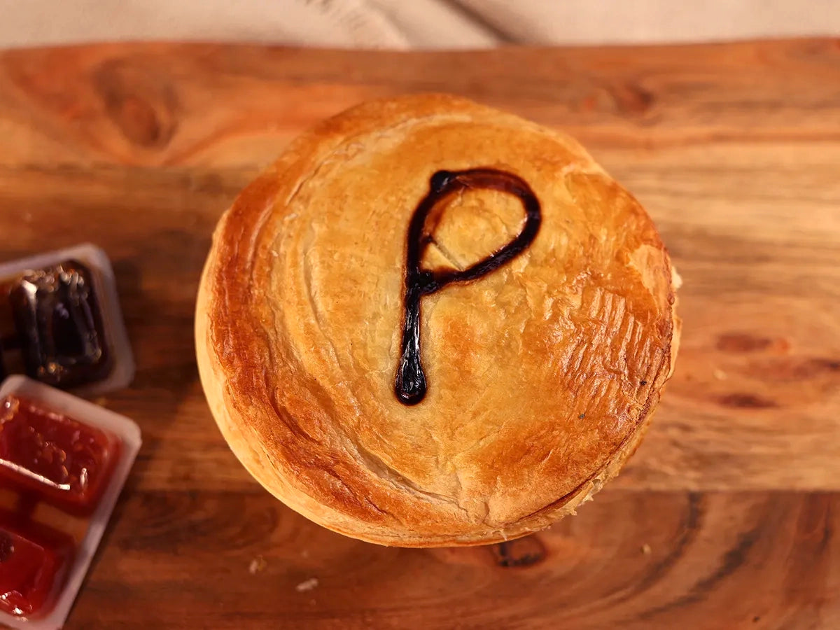 CHUNKY STEAK & PEA PIES BOX 6