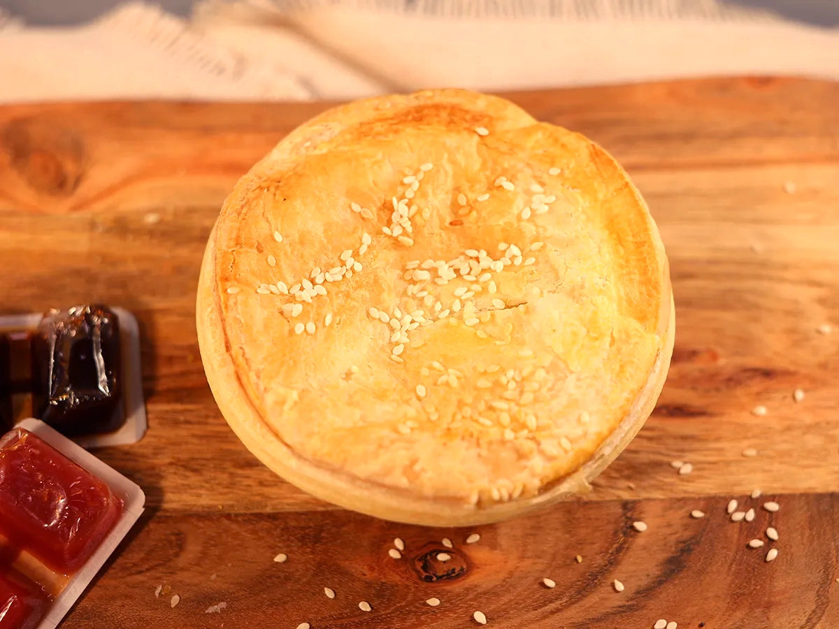 CHUNKY CHICKEN CREAMY VEGGIES MUSHROOM PIES BOX 6