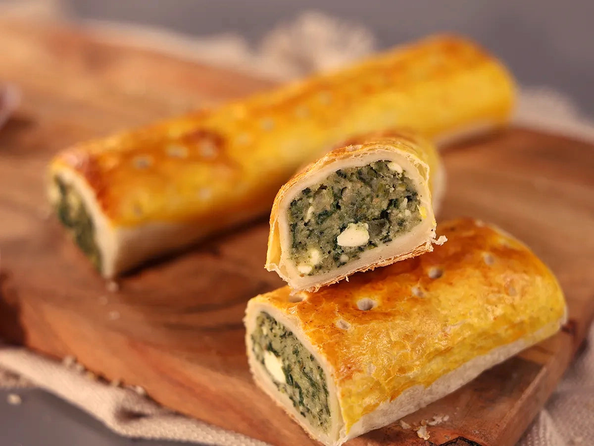 SPINACH FETA ROLLS BOX 6