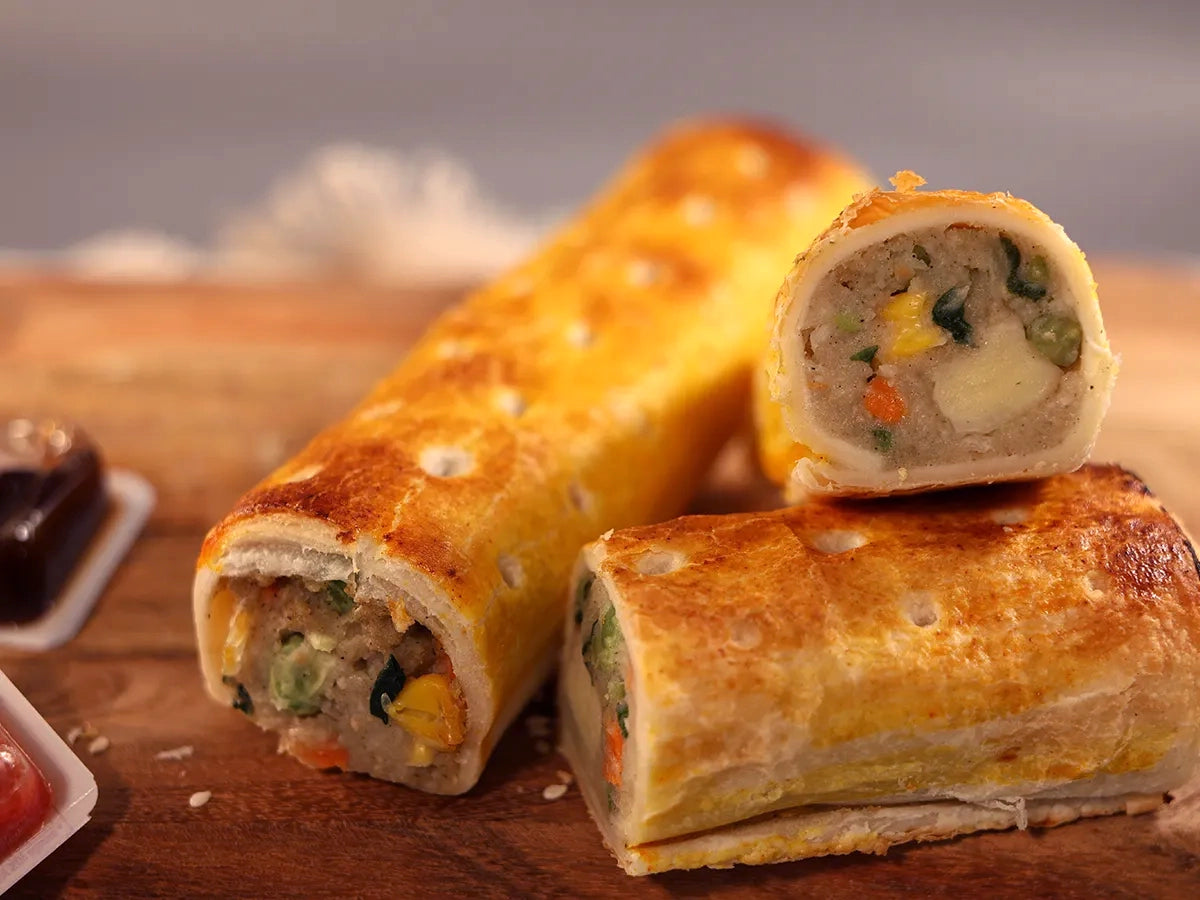 VEGETABLE SAVOURY ROLLS BOX 6