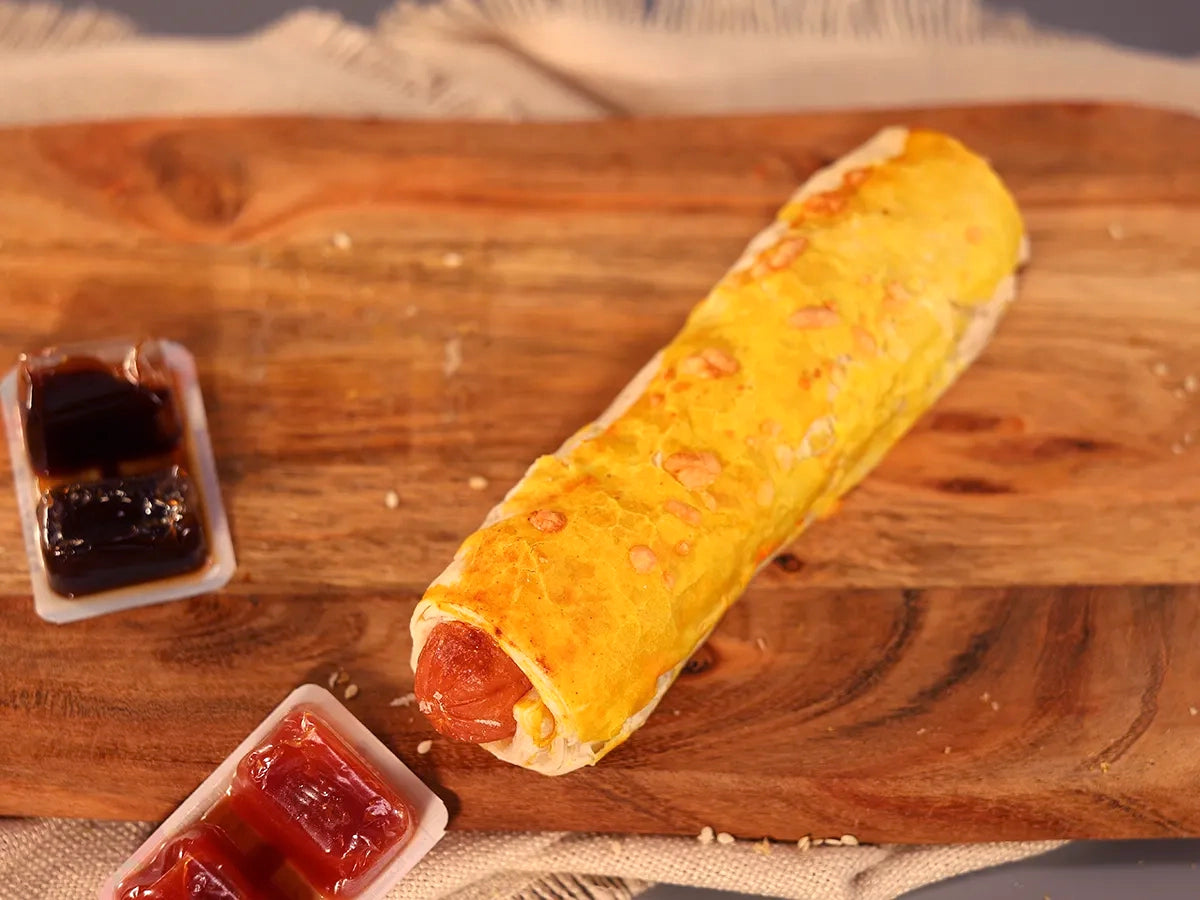 AMERICAN CHEESE HOTDOG ROLLS BOX 6