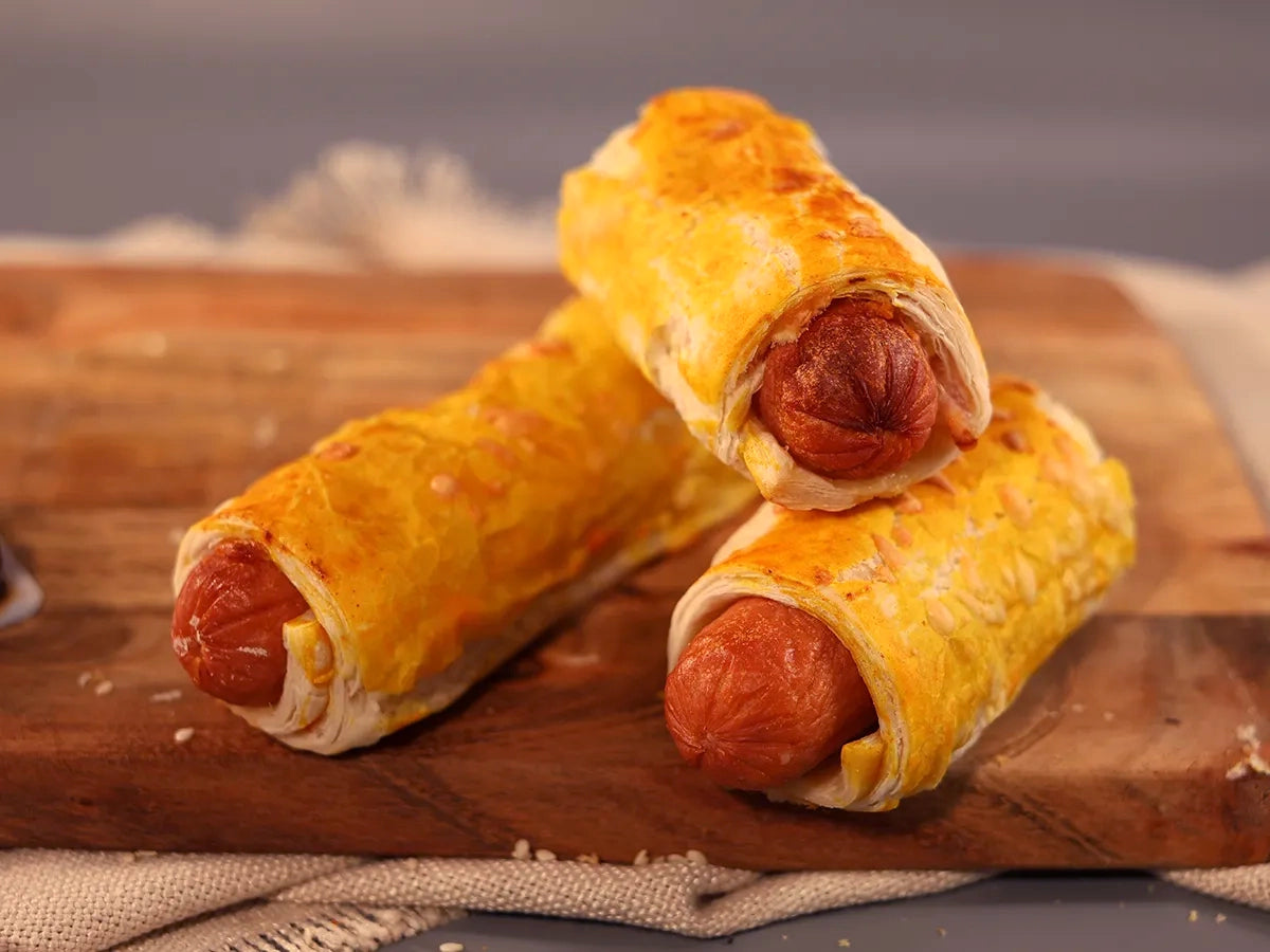 AMERICAN CHEESE HOTDOG ROLLS BOX 6