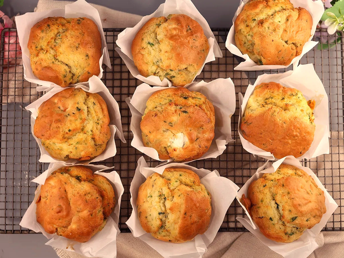 SPINACH AND FETA MUFFINS BOX 9
