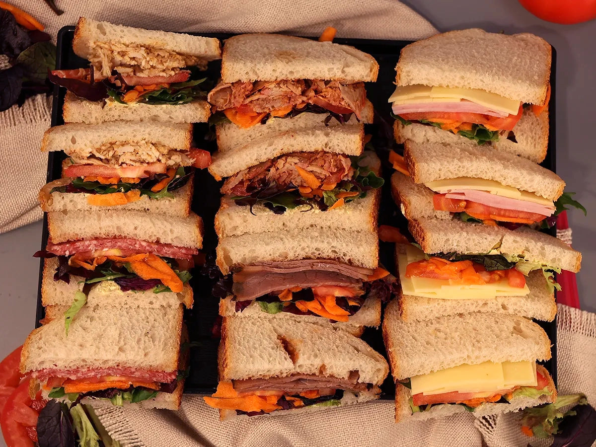 24HRS SOURDOUGH SANDWICHES - BY SERVE 6