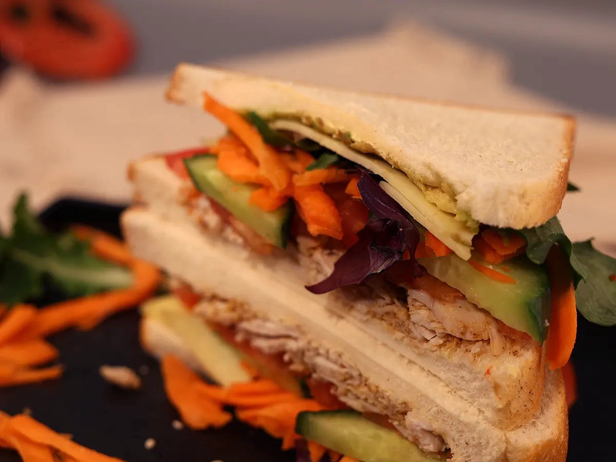 LARGE TRADITIONAL TRIANGLE SANDWICHES BOX 8