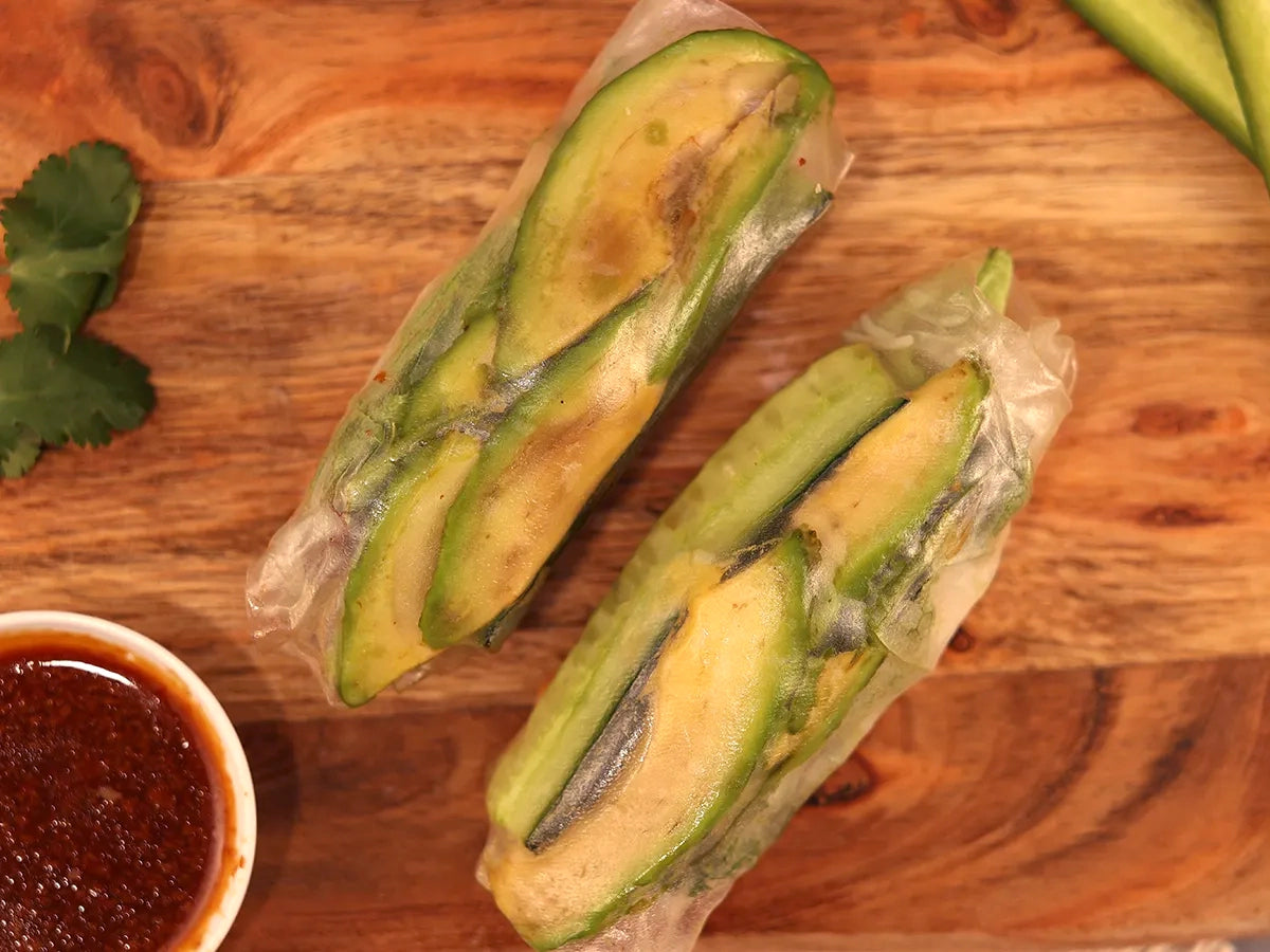 AVOCADO RICE PAPER ROLLS PACK 2